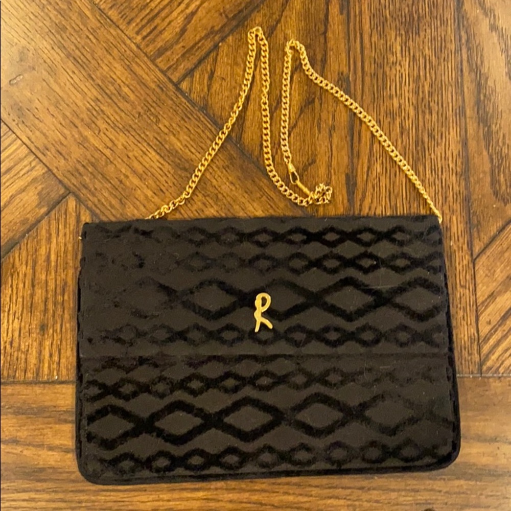 Black Roberta Di Camerino- leather inside